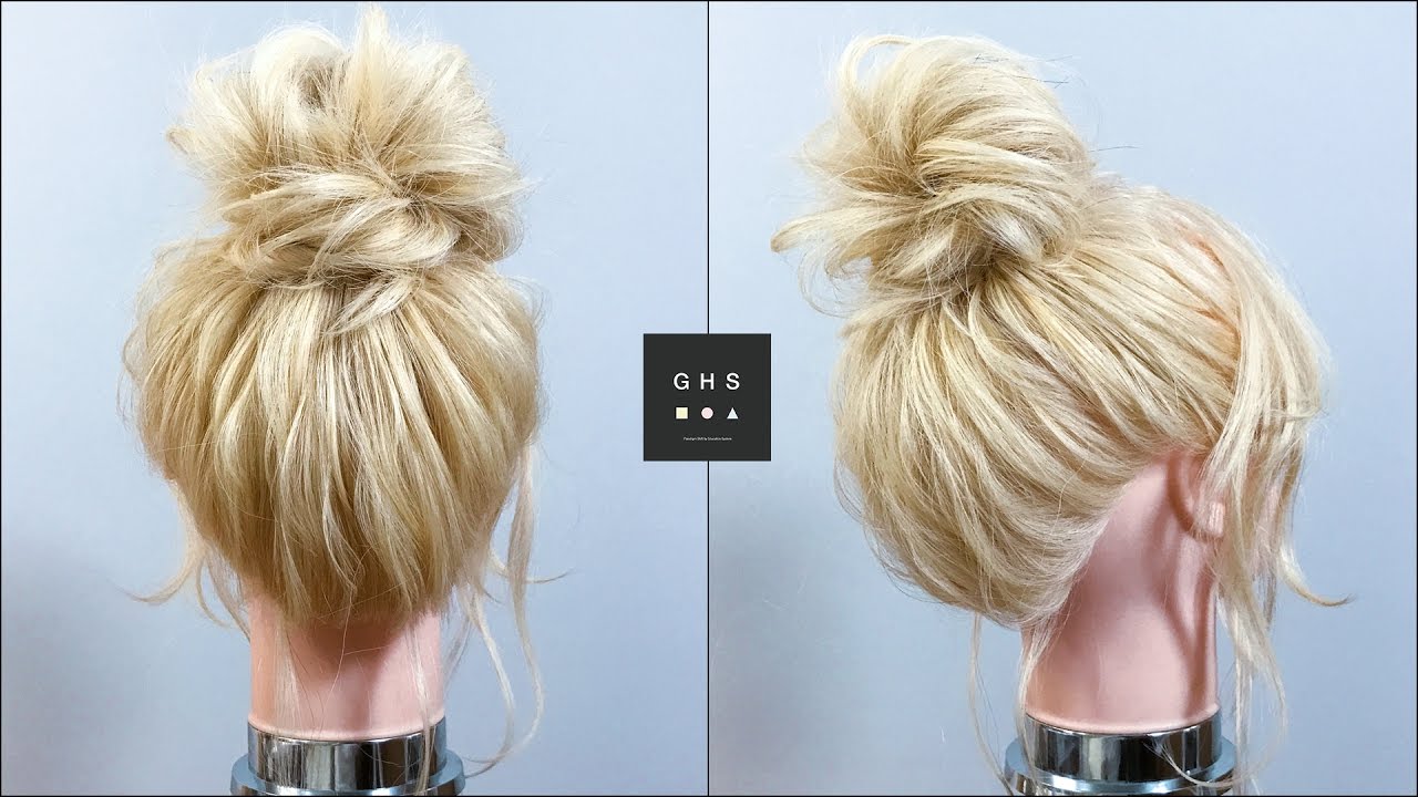 【連続くるりんぱ】巻き付け おだんごヘアのやり方