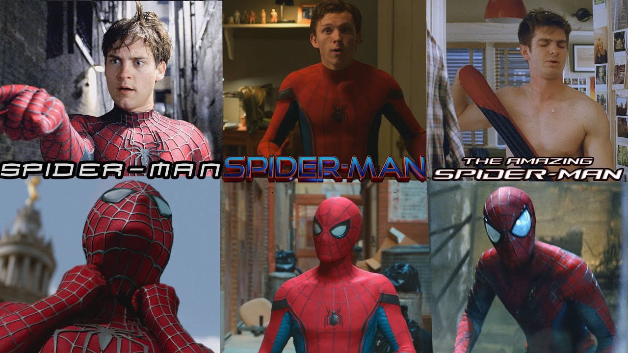 All Spider Man Suit Up (2002 -2021) 4K IMAX