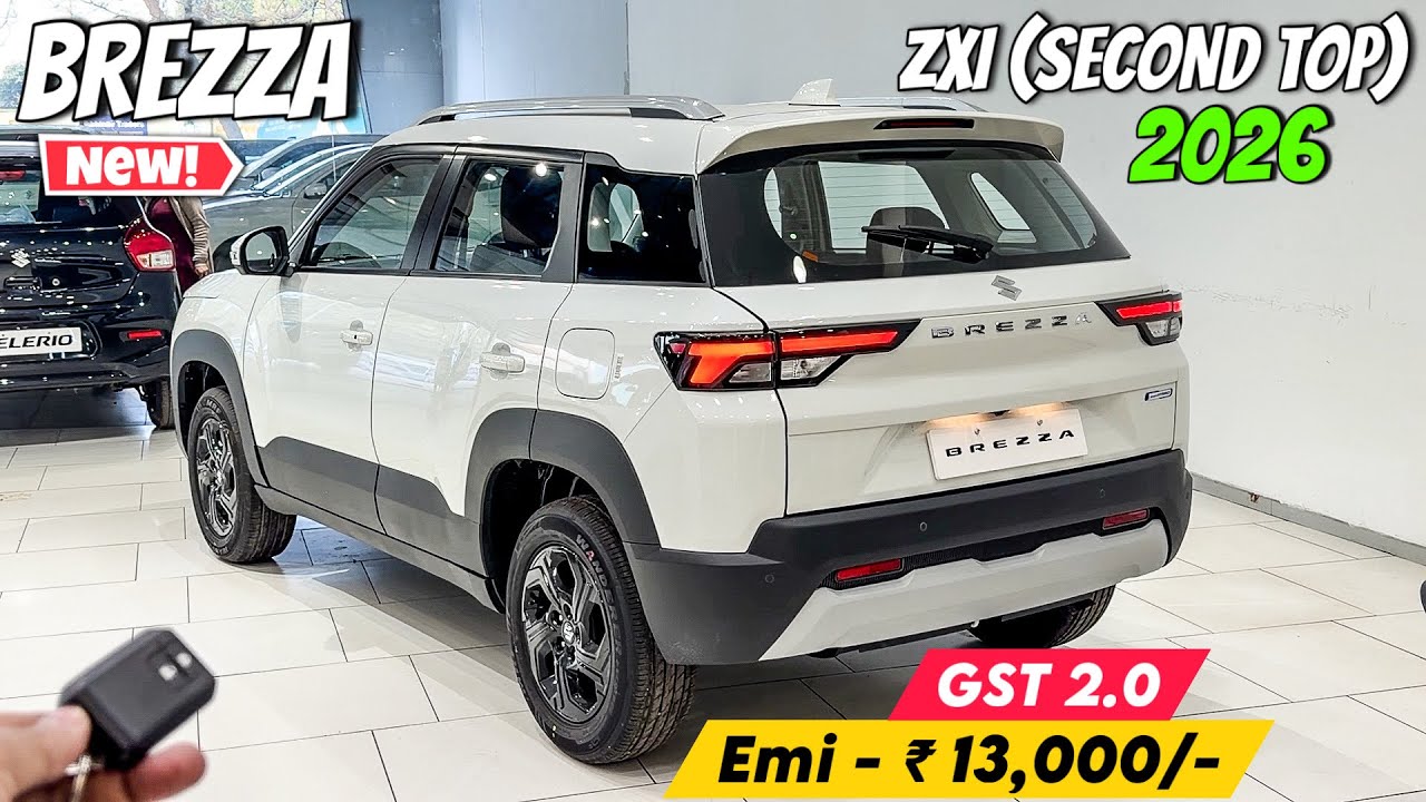 Maruti Brezza ZXI 2026 ❤️ | Maruti Brezza Second Top Model | Brezza 2026 Detailed Review