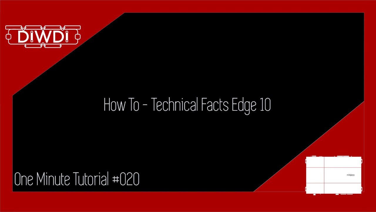Tridium Niagara 4 OMT 020 - Niagara Framework EDGE 10 Controller Technical Facts