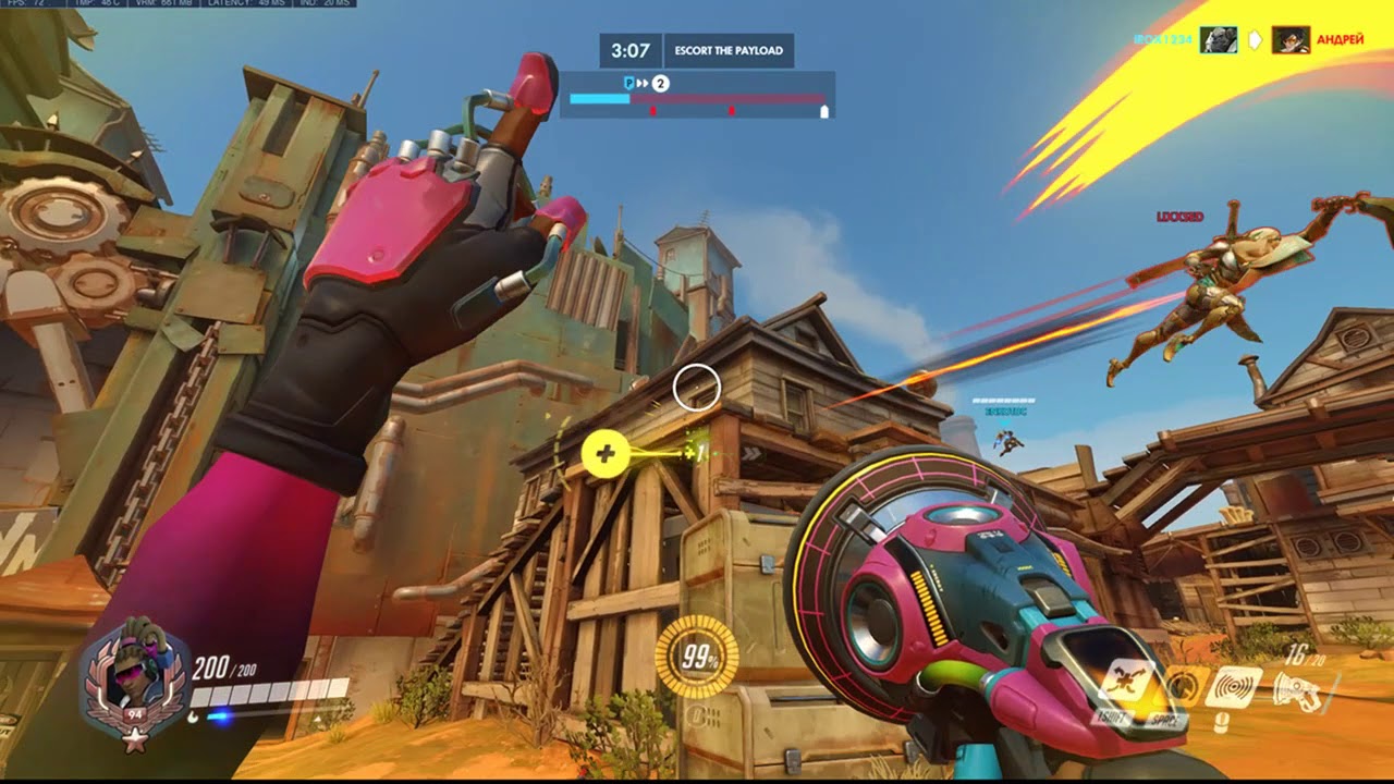 Overwatch svenska Busig testar och pratar om Lucio