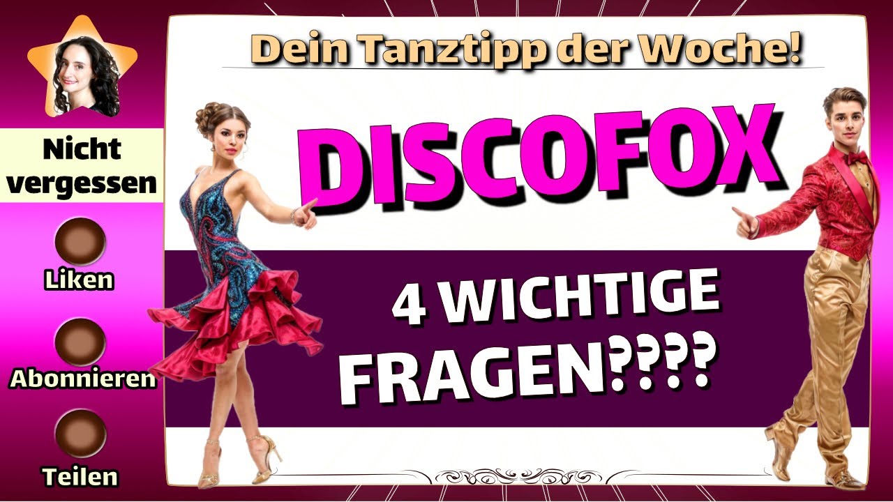 4 Wichtige Fragen im Discofox - Hier ist die Antwort - Bianca Glaser - Tanzschule Waal