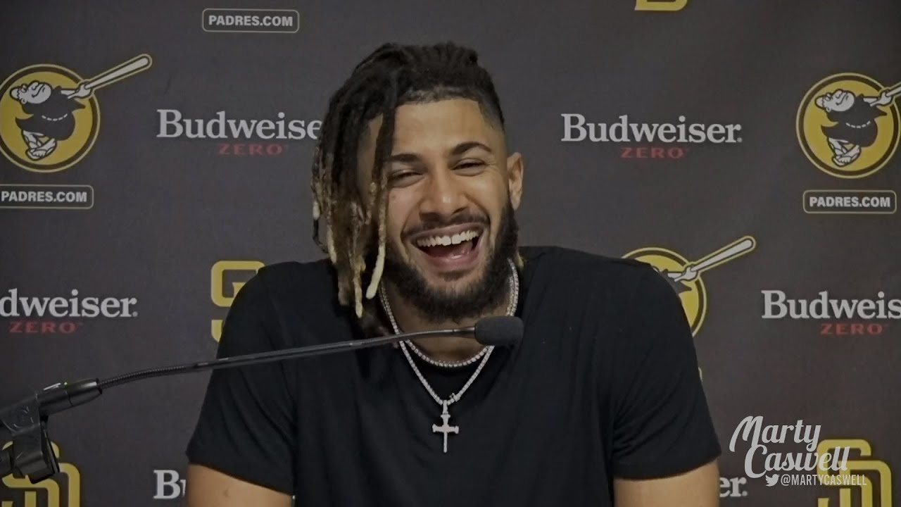 Fernando Tatis Jr. on starting his 1st All Star Game, following Tony Gwynn & representing San Diego