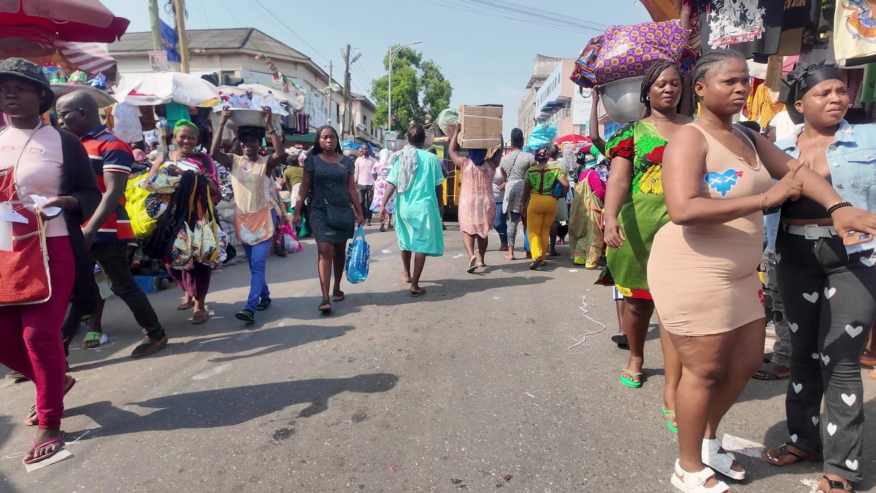 BIGGEST AFRICA MARKET GHANA ACCRA MAKOLA