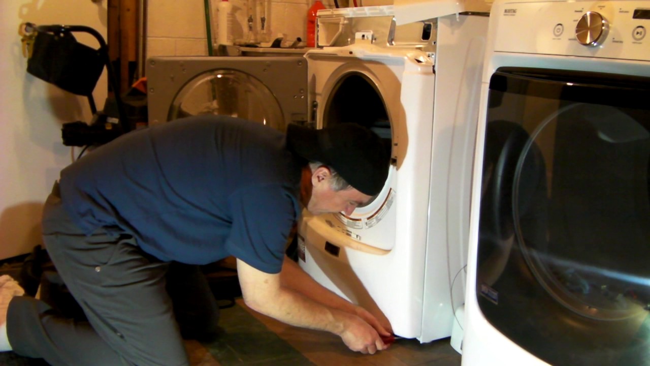[read comments 1st!] Maytag MHW3505FWH Front Load Washer Drain Filter Clean and Repair