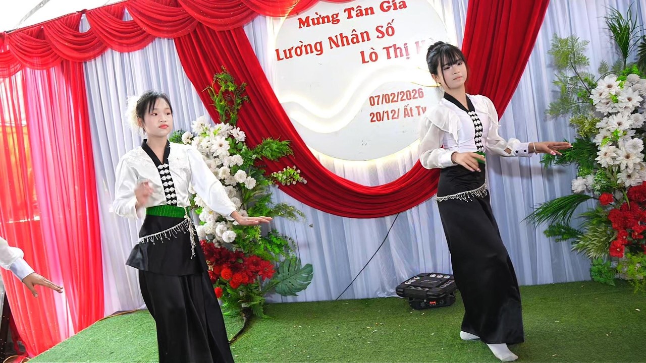 MÚA TIẾNG KHÈN MÙA BAN NỞ MỪNG TÂN GIA LƯỜNG VĂN SỐ_LÒ THỊ HÀ BẢN Ỏ XÃ CHIỀNG KHƯƠNG NGÀY 7.2.2026