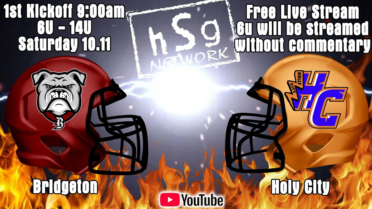 TCUFL Week 5 LIVE!. Bridgeton @ Holy City. 10.11.25. First Game Starts at 9:00am.