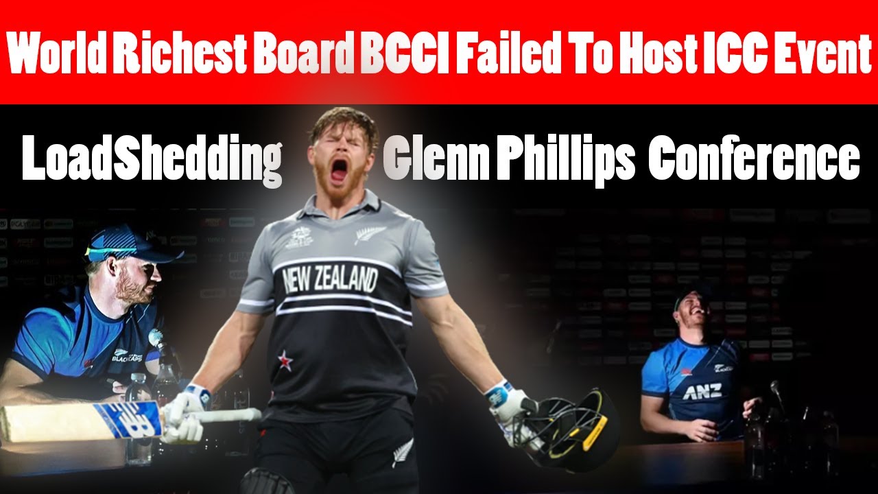Glenn Phillips Press Conference Power Failure | ICC Cwc 2023