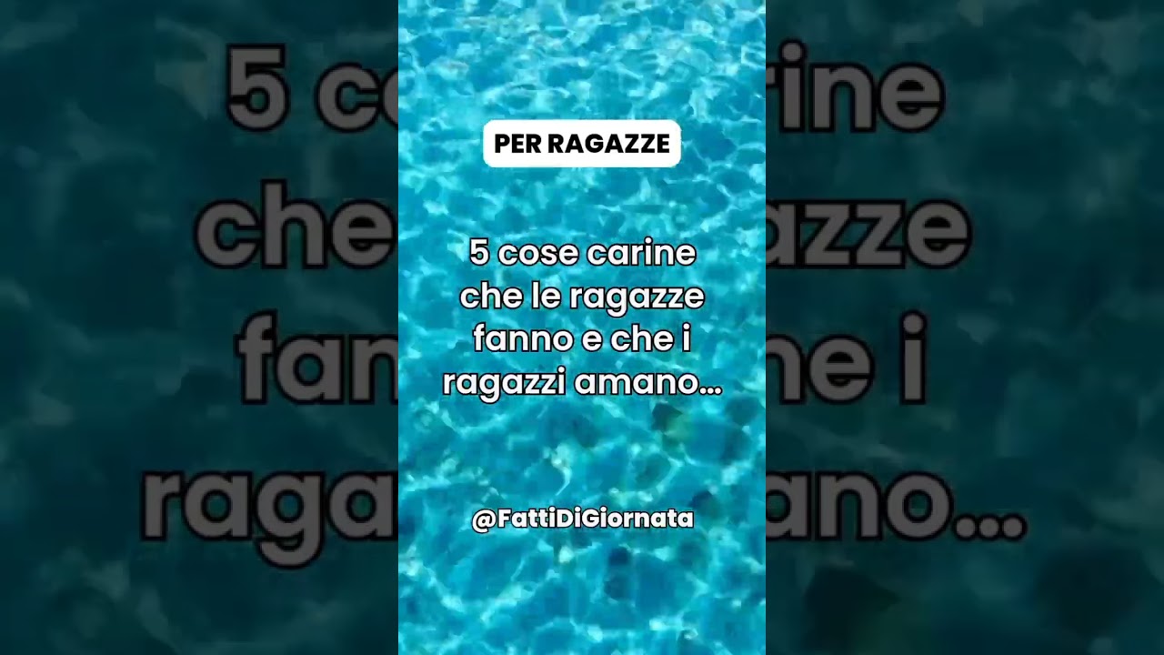 5 cose che le ragazze fanno e che i ragazzi amano.🤩#shorts#frasi#vita #psicologia#citazioni#aforismi
