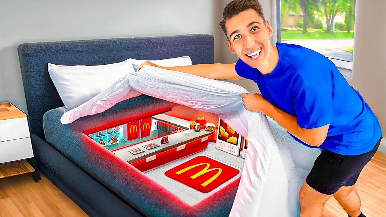 NAPRAVIO SAM TAJNI McDONALDS U KUĆI!!
