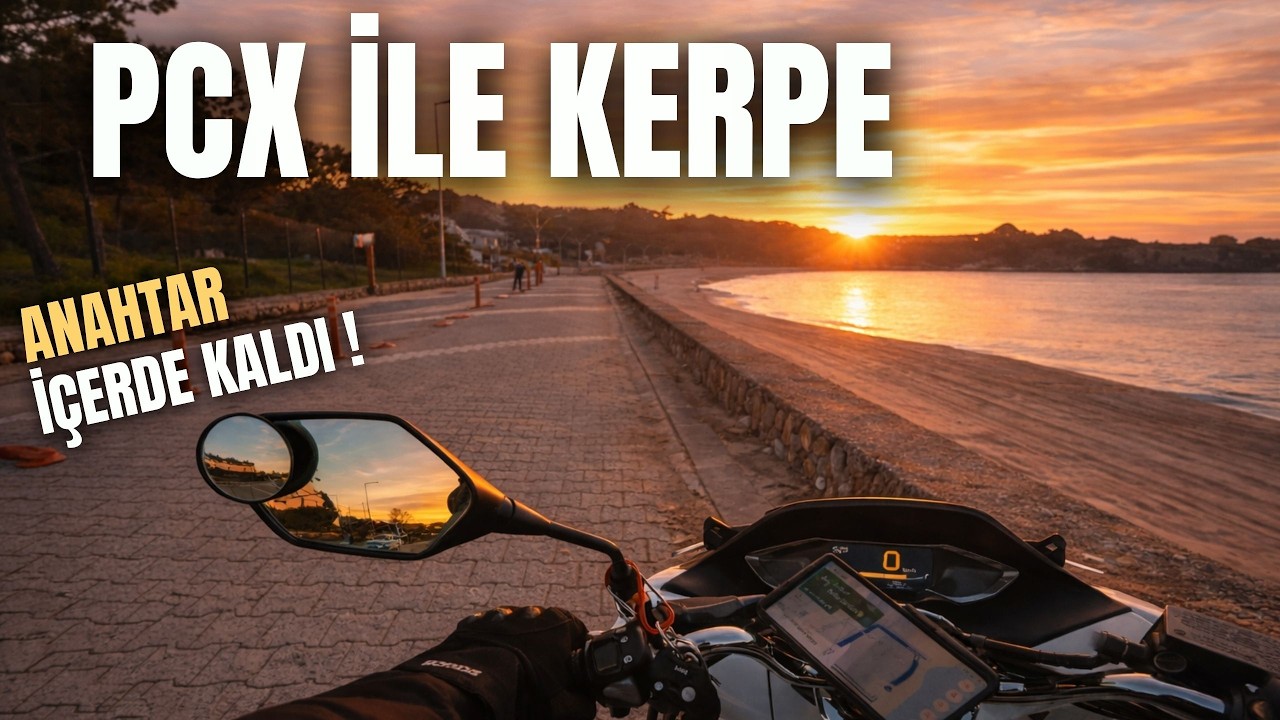 KERPE KAYALIKLARINA GİTTİNİZ Mİ? -#pcx125 KANDIRA KERPE GEZİNTİSİ