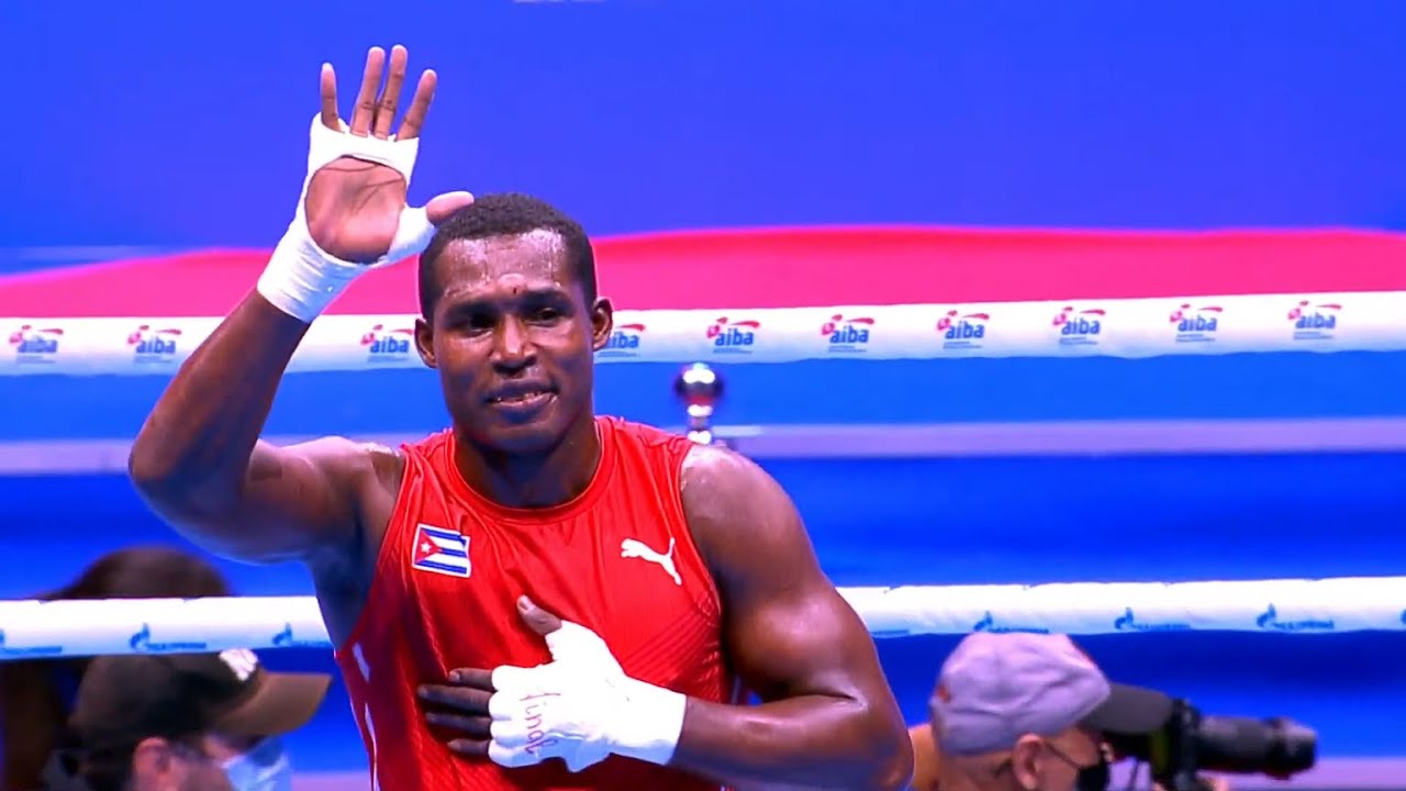 Finals (92kg) LA CRUZ PERAZA Julio (CUB) vs  MOUHIIDINE Aziz Abbes (ITA) | AIBA WCHs 2021
