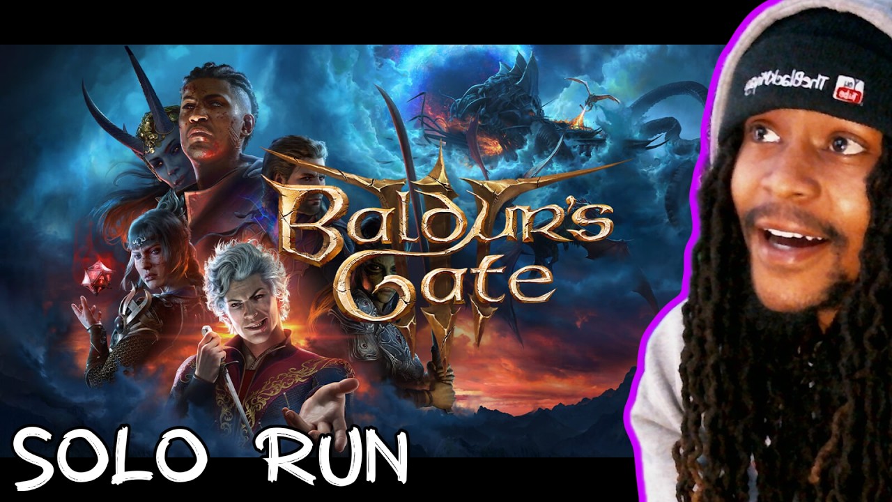This Story Got Me HOOKED😭 Baldurs Gate🔥Solo Run Ep2
