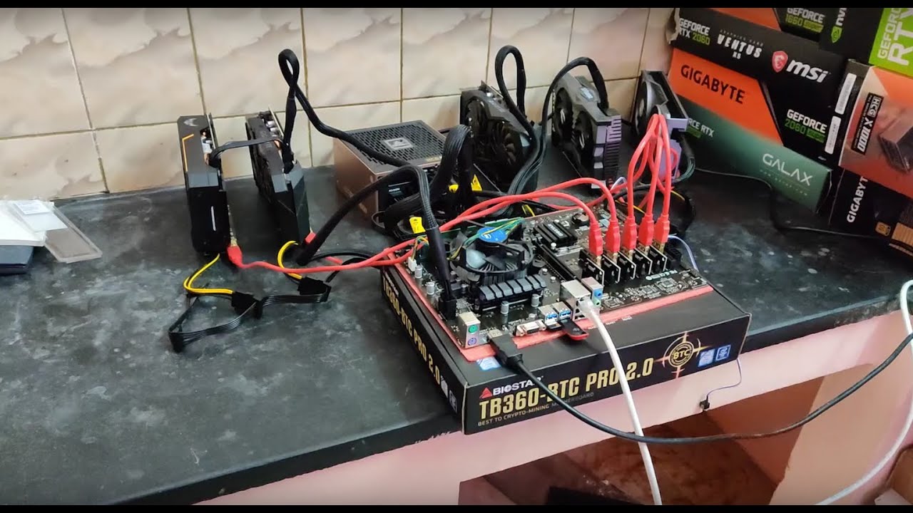 [English] BIOSTAR TB360-BTC PRO 2.0 Ver. 6.x [A deep dive into mining rig setup]