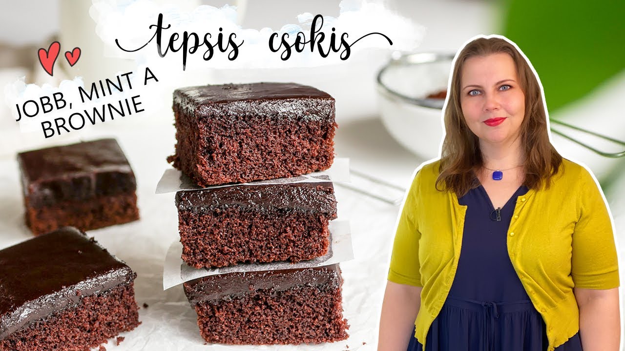 Csupa csokis süti recept 🍫 Jobb, mint a brownie!