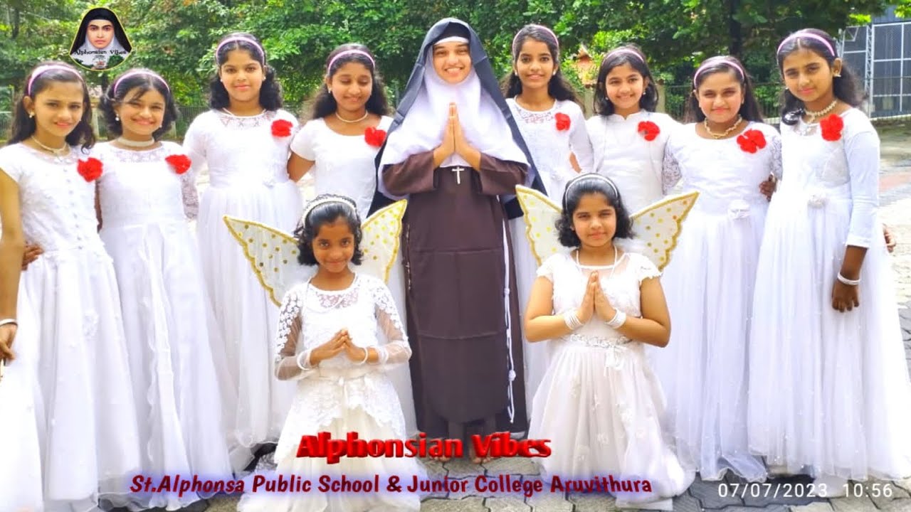 DAY: 9 # ALPHONSIAN VIBES # Students, St. Alphonsa Public School & Junior College, Aruvithura