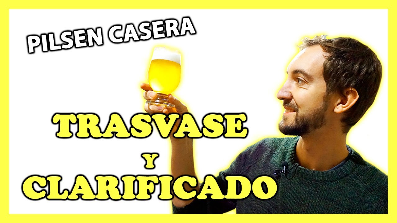 Cómo TRASVASAR Y CLARIFICAR CERVEZA ARTESANAL en frío. Trasvase de fermentador primario a secundario