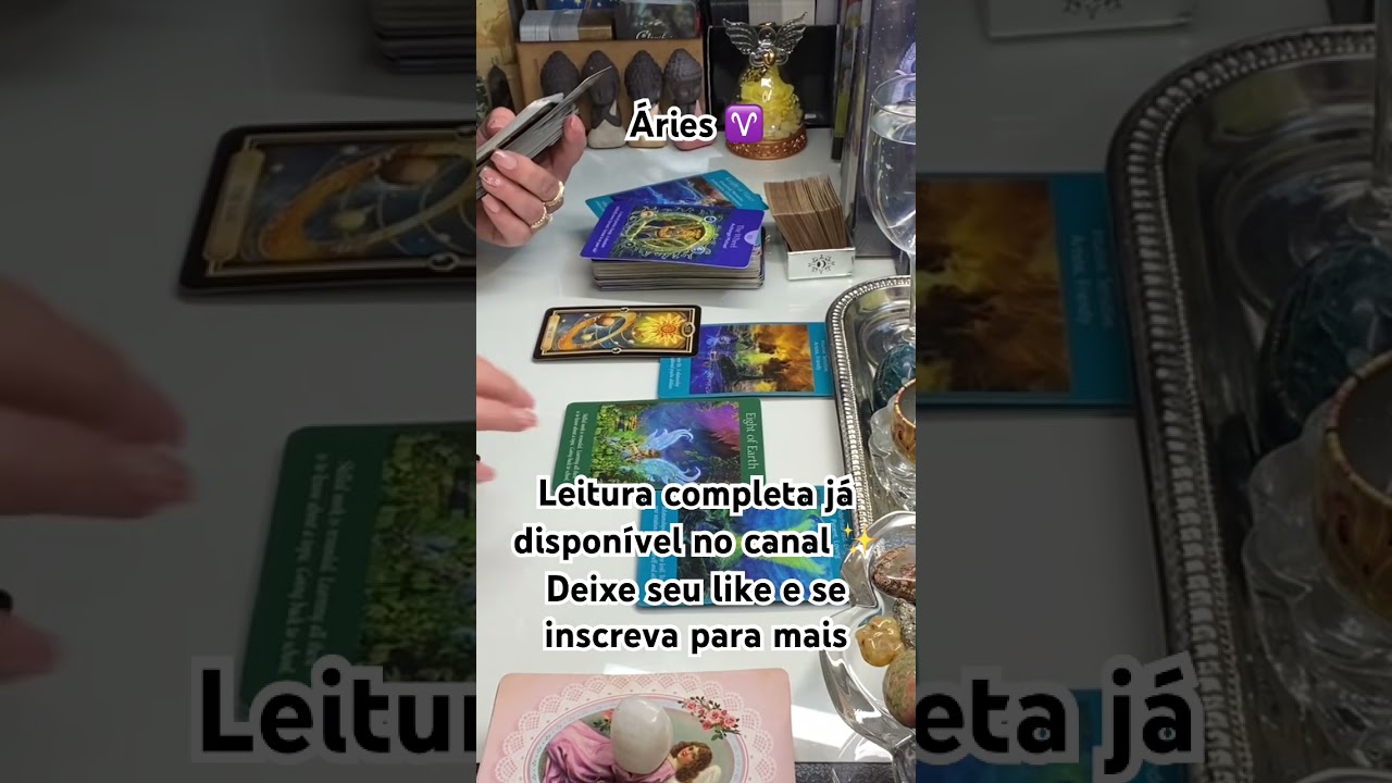 #aries #ariestarot #tarot #amor #espiritualidade #leituratarot #medita&ccedil;&atilde;o #previsaosignos #viral