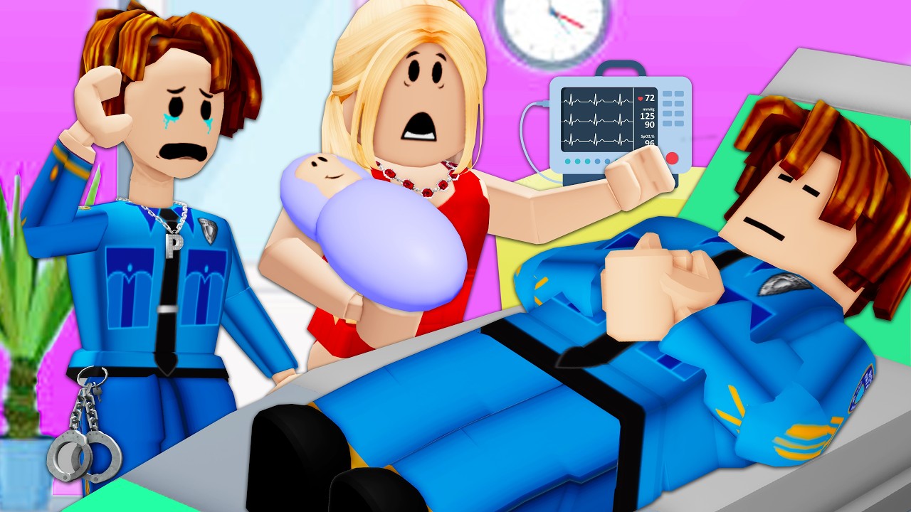 ROBLOX Brookhaven 🏡RP: Mein Vater war ein verdeckter Polizeibeamter. | BrookieLeben