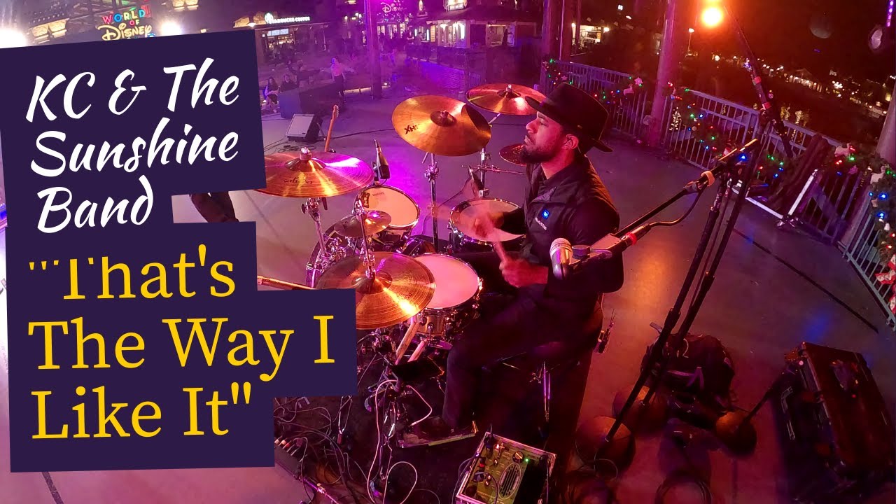 Drummer POV Performing That's The Way By KC And The Sunshine Band
