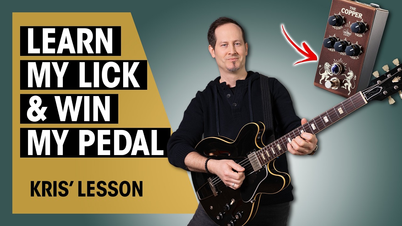 Learn my Lick & Win my Pedal | Kris' Lesson | Victory The Copper