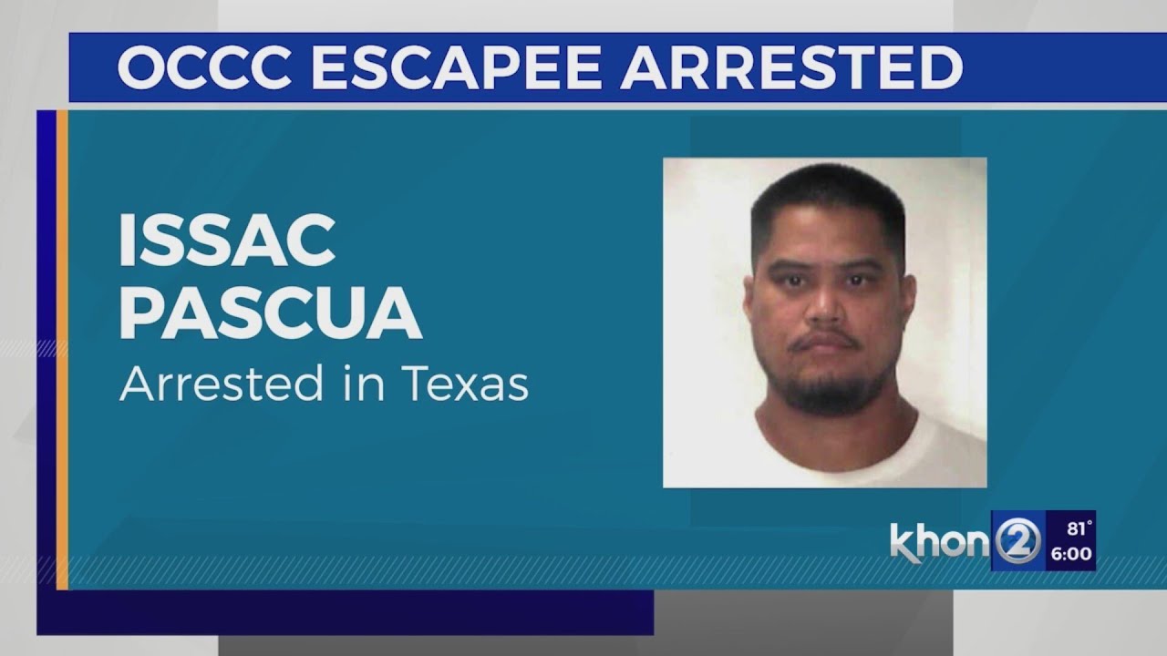 Convicted kidnapper escapes Hawaii, captured in Texas