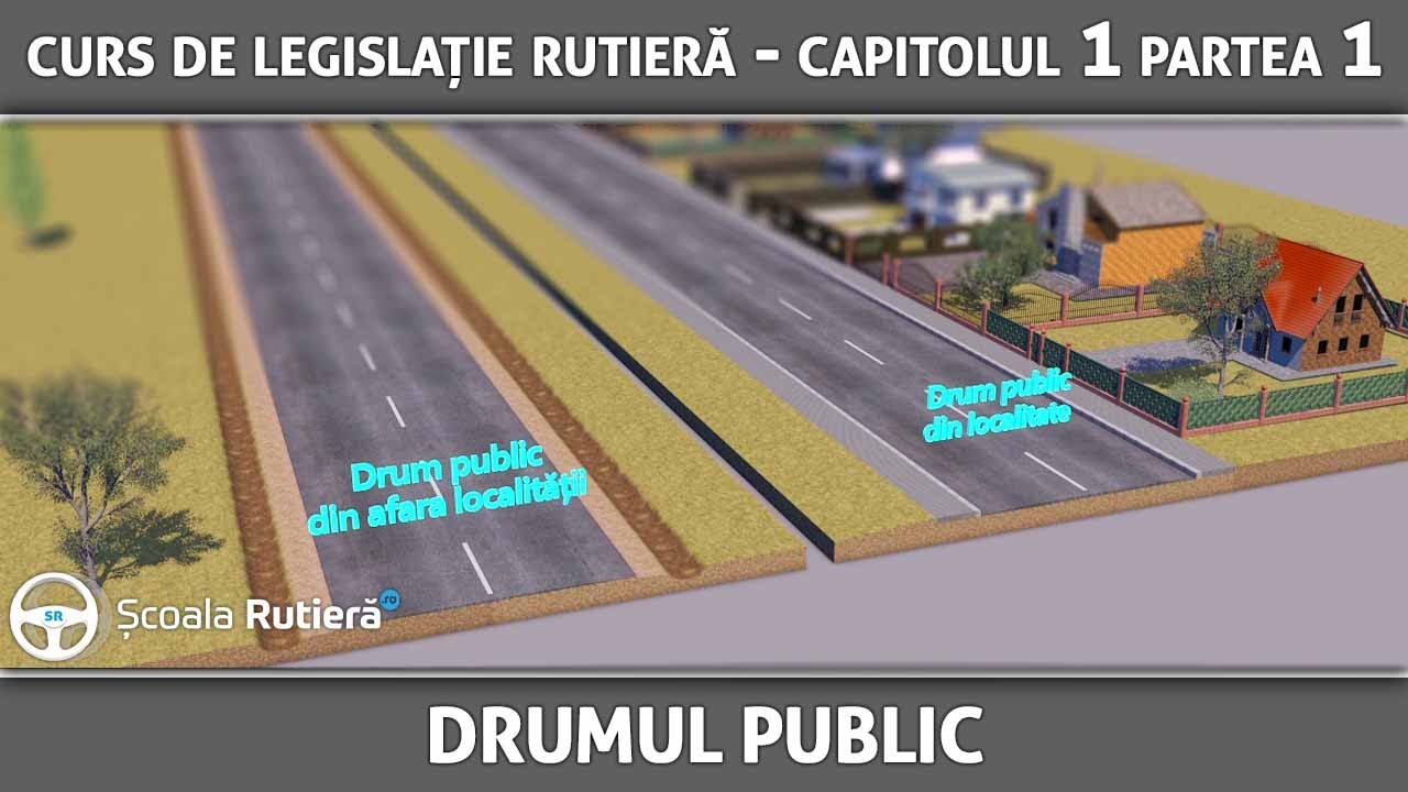 Curs de legislație rutieră - Capitolul 1 Partea 1