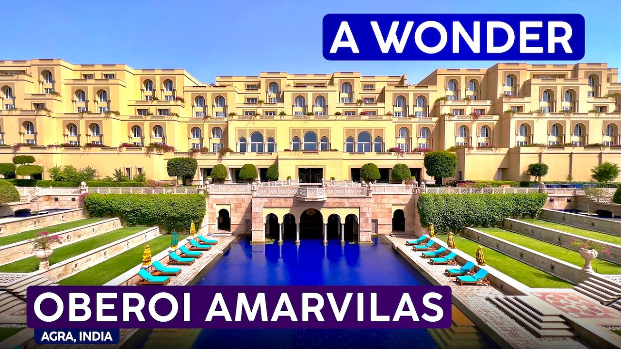 OBEROI AMARVILAS Agra, India 🇮🇳【4K Hotel Tour & Review】A Pure Wonder!