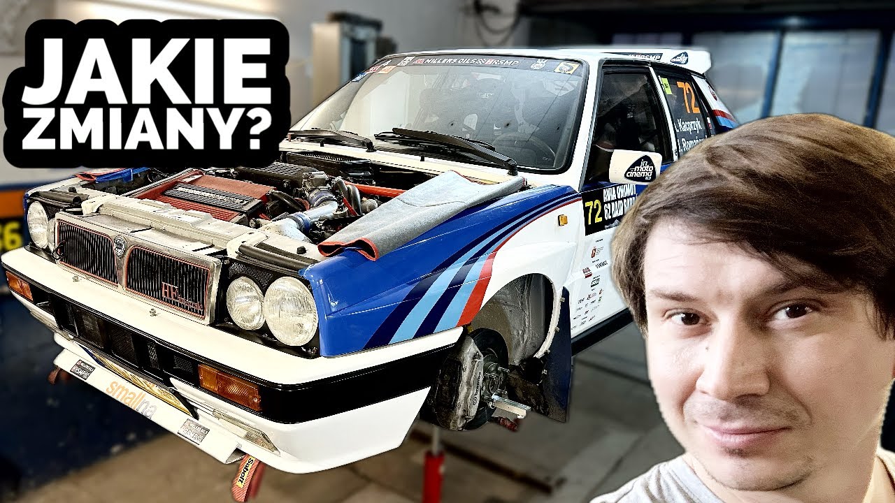 Lancia Delta Integrale i autorskie zmiany w zawieszeniu | radzio FLAT OUT