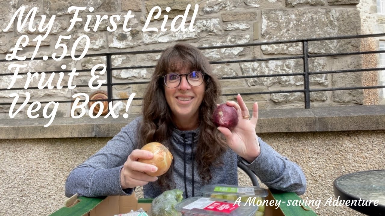 My first LIDL £1.50 Fruit & Veg Box