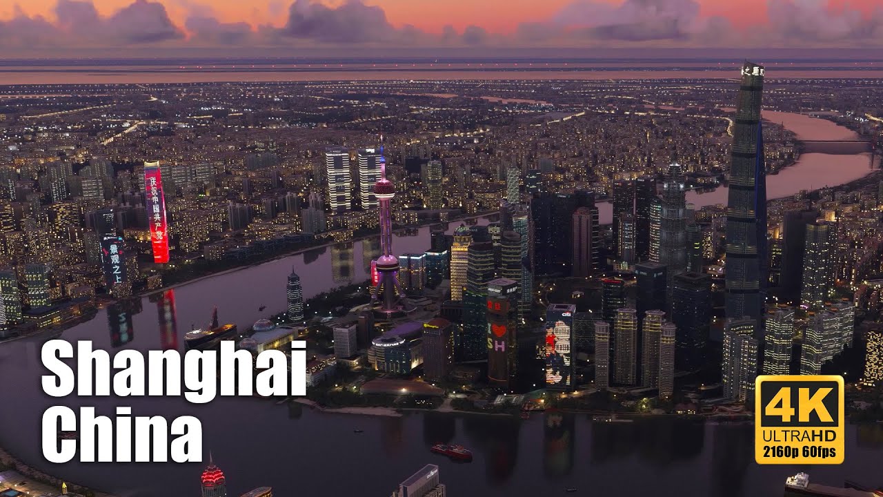 Orbx - SamScene3D - Shanghai - China - V2 - 4K 60fps |  Musical Showcase | MSFS 2020
