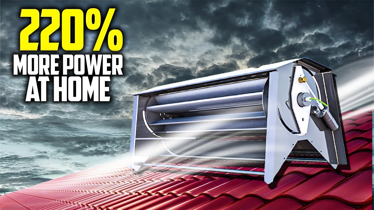 Genius RidgeBlade Home Wind Turbine Beats Solar Panels by 220%