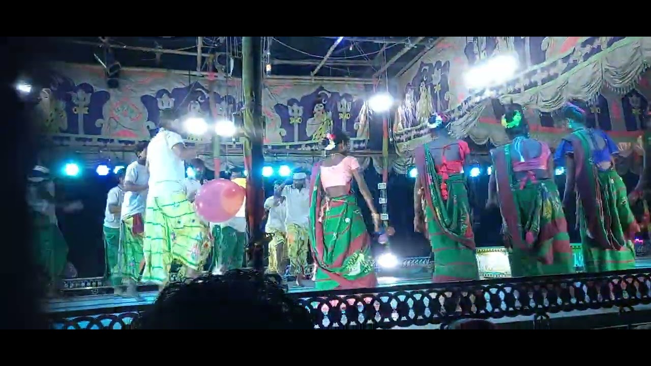 Delansahi jatra stage re enej 2024//SANTALI VIDEO 2024
