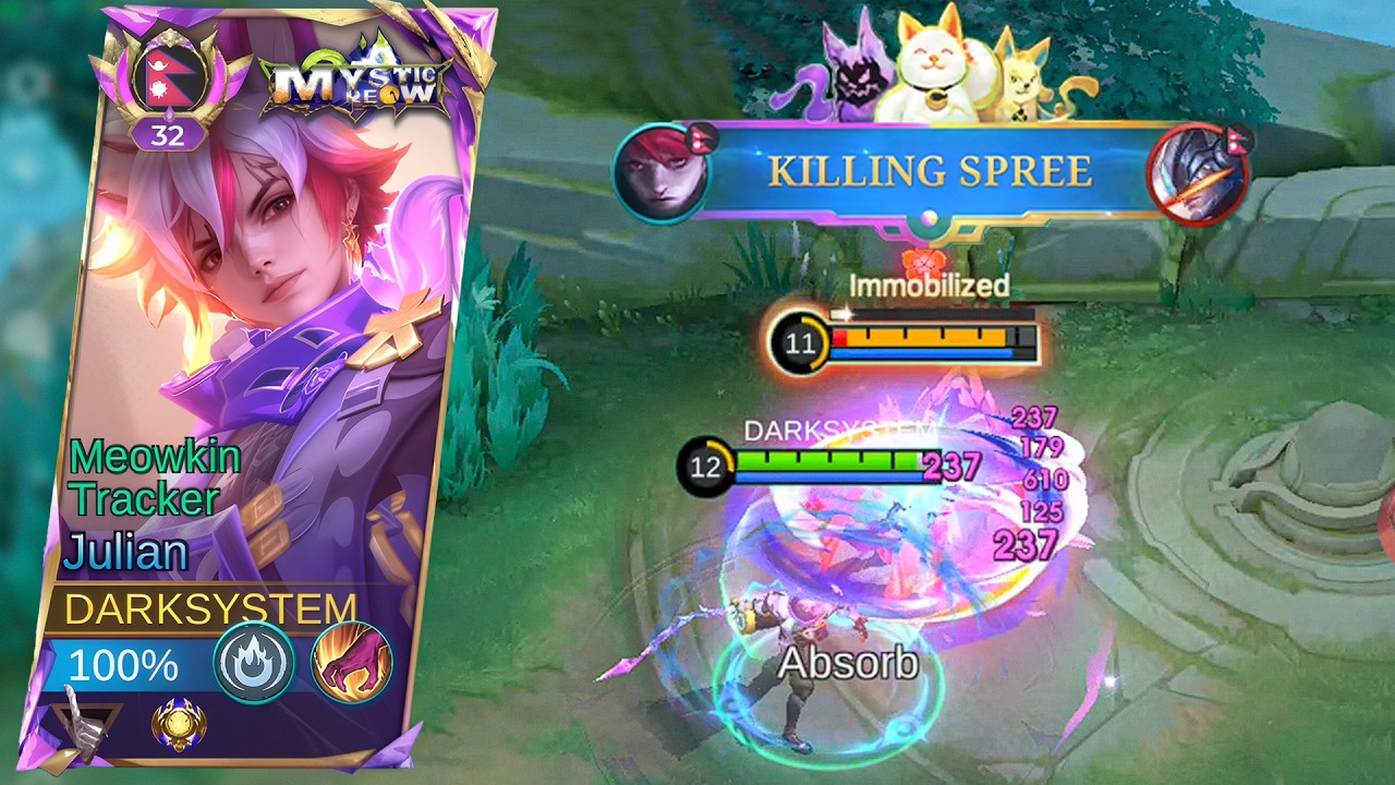 Julian’s Most DEADLY Build Yet 😈 | MLBB Ranked
