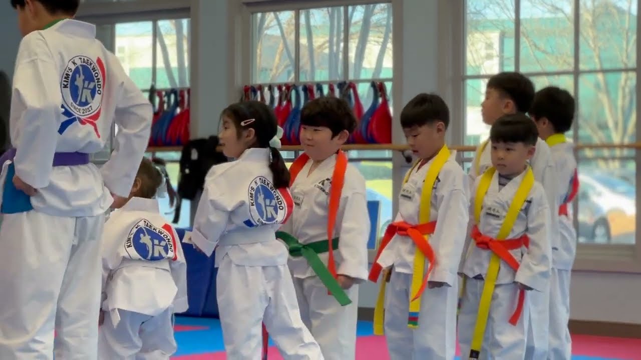 2025 Kim's K Taekwondo Color Belt Test