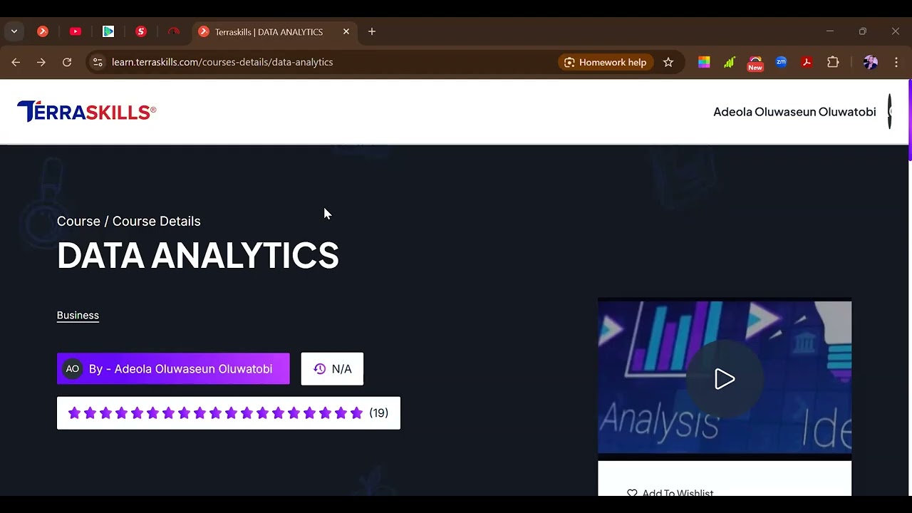 Data Analytics Cohort E25 Onboarding
