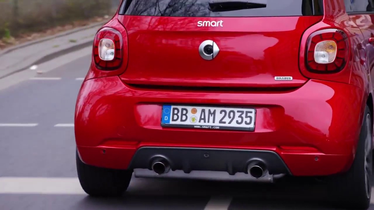 2017 Smart Brabus forfour test drive