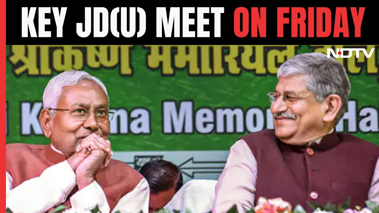 Nitish Kumar In Delhi On Friday For Key Party Meet