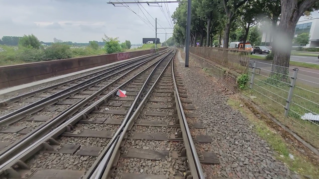 führerstandts mitfahrt | 2035 linie 17 | Severinstr - Rodenkirchen bf.
