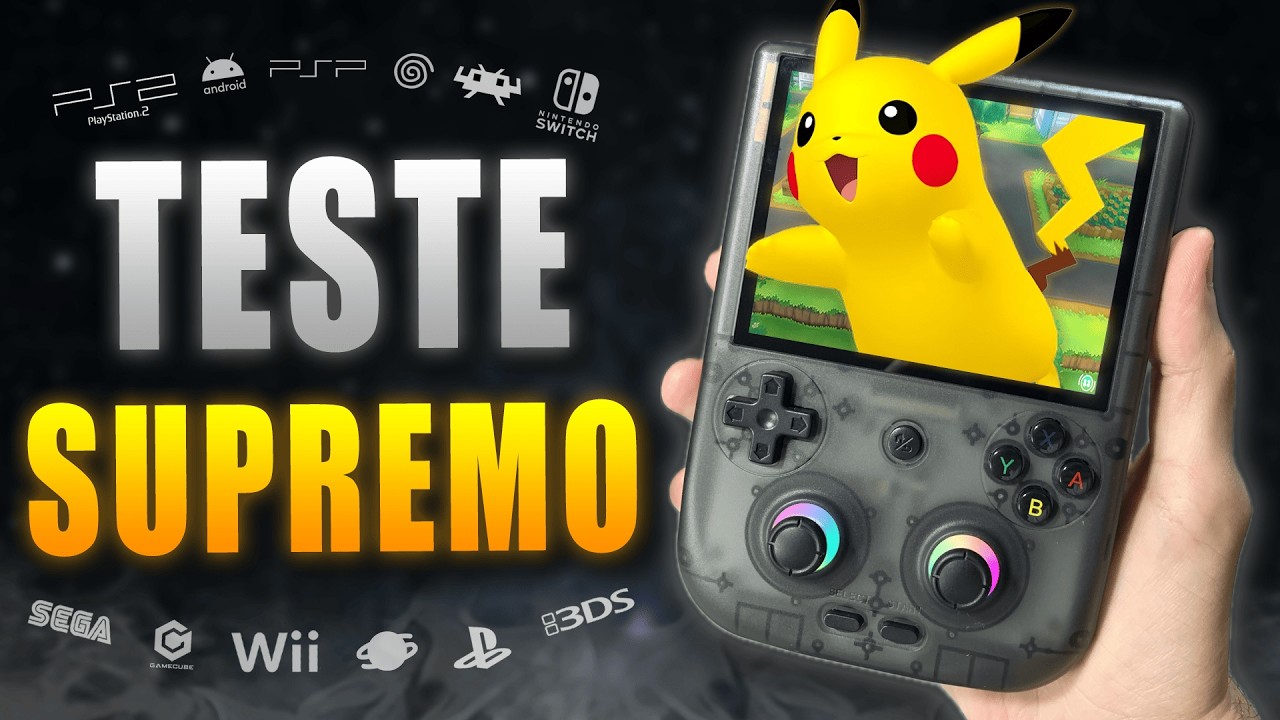 O RG406V é REALMENTE bom? Testei 27 CONSOLES nesse Anbernic e trago a resposta!