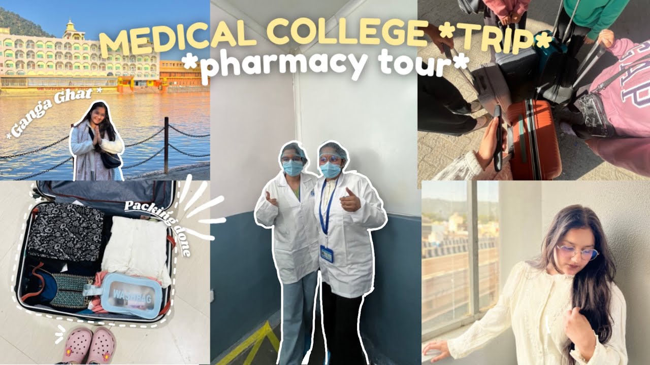 Medical college trip // Jammu to Haridwar 📍// PHARMACYTOUR IN SBL *ghmck*// Medical college funlife
