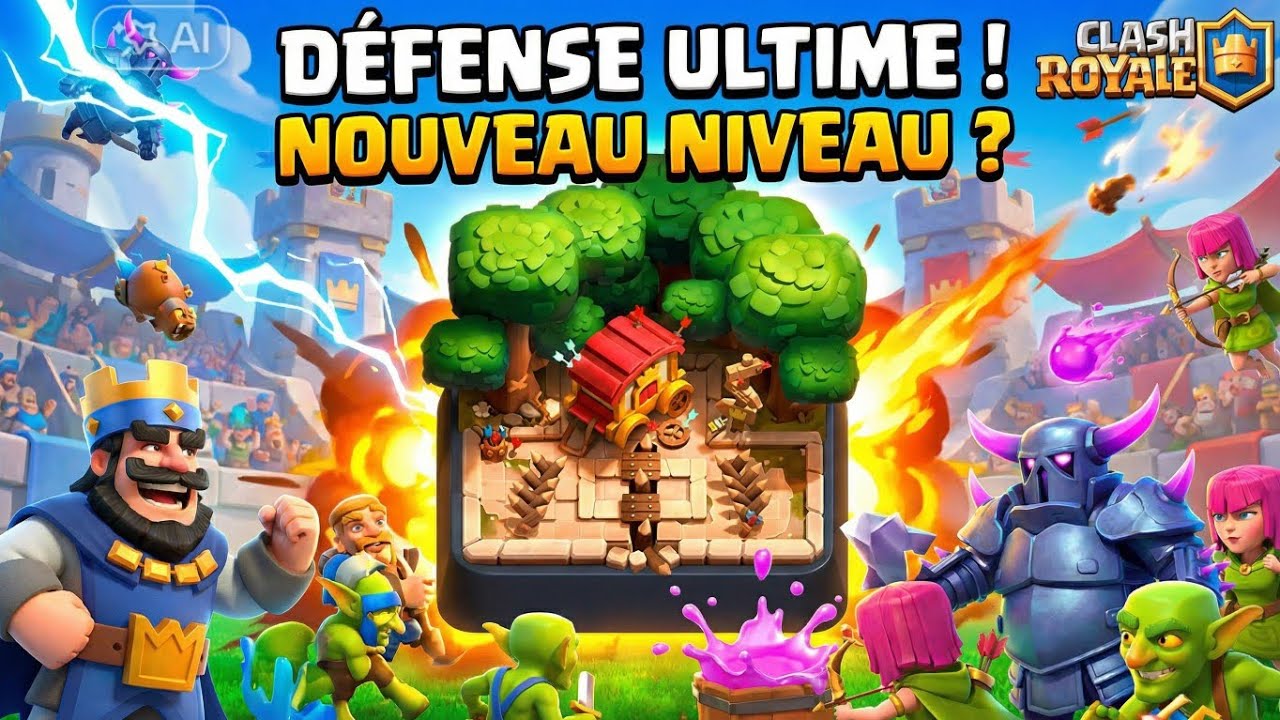 Je passe enfin arène 26 sur Clash royale 