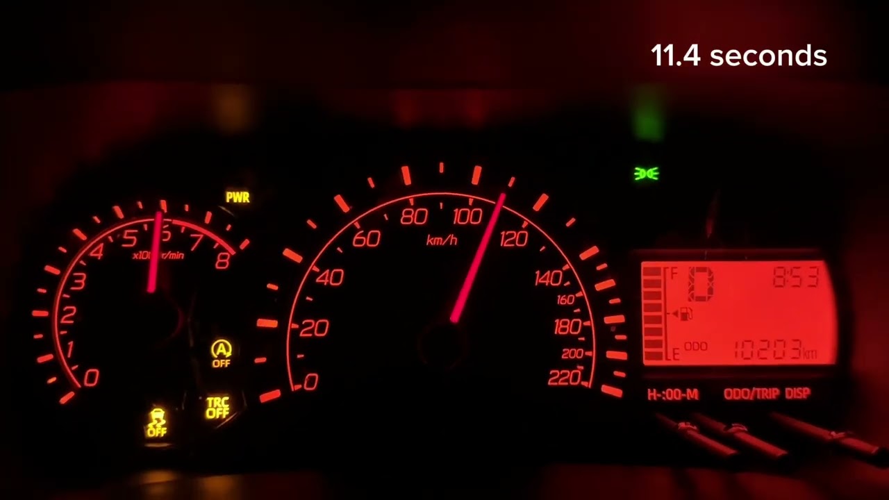 2023 Perodua Axia 1.0 CVT 0-100km/h Acceleration Test