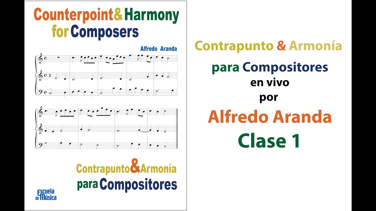 Contrapunto y Armonía En Vivo Online Clase 1