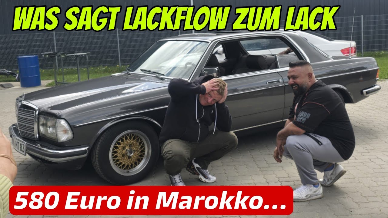Geschminkte Leiche aus Marokko? @LACK FLOW unmöglich 580 Euro Lackierung