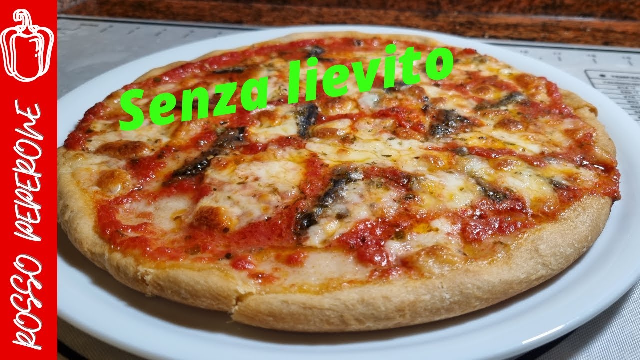 PIZZA senza lievito - ricetta pizza Napoli #7