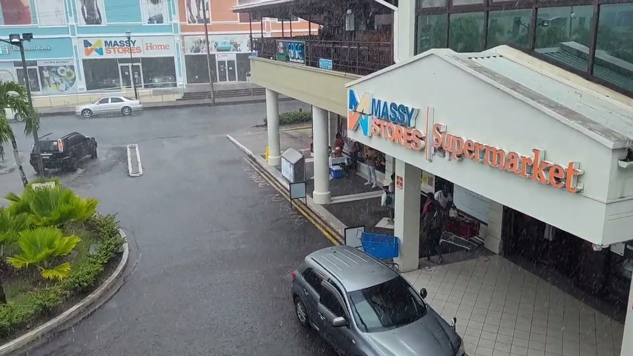 JQ Mall on a Rainy Day | Rodney Bay