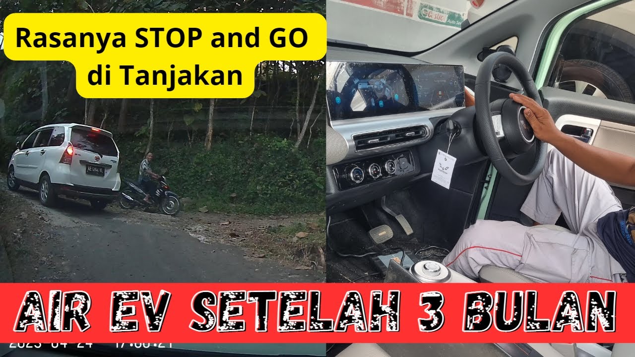 Wuling Air Ev Setelah 3 Bulan..!! Terjebak Stop and Go Di Tanjakan Curam Seperti Ini
