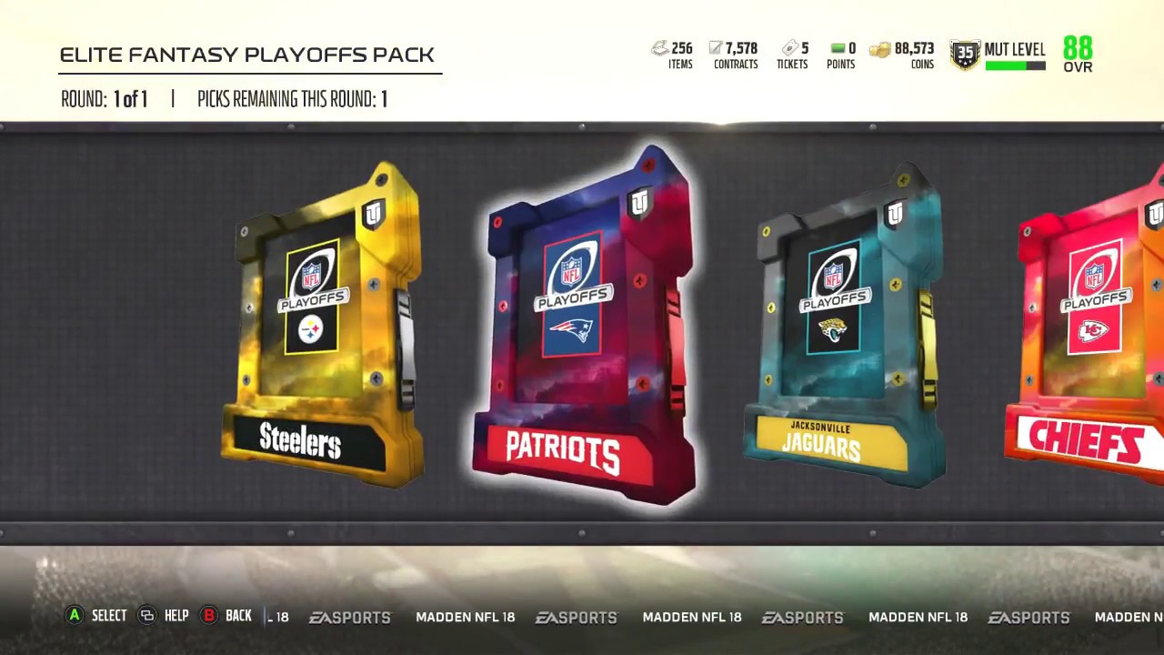 Madden 18 Ultimate Team-The Most UNREAL Pulls Ever! 13 Playoff Player Packs! Budget Squad!89 Overall