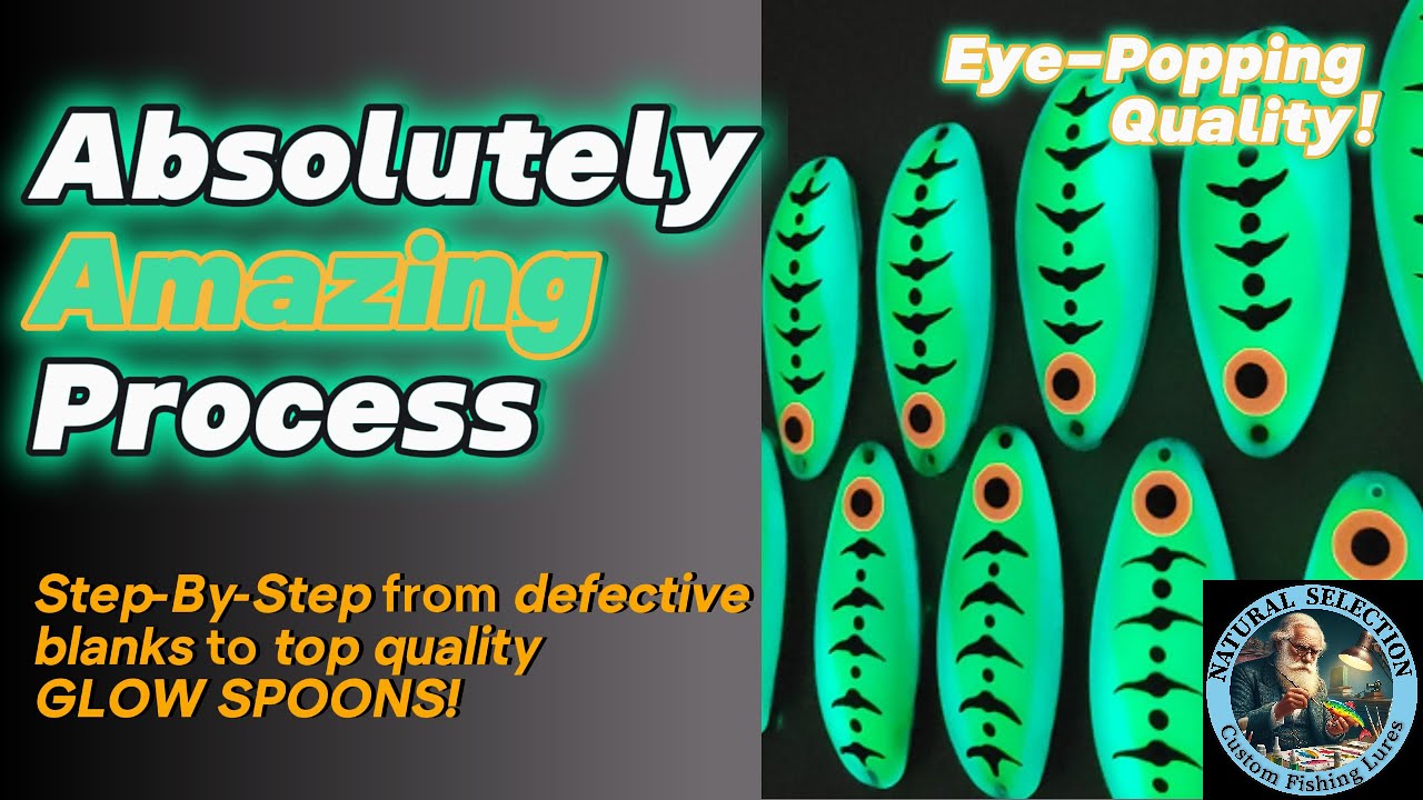 Making Casting Spoons with Glow Epoxy Resin - From Disaster to WOW!